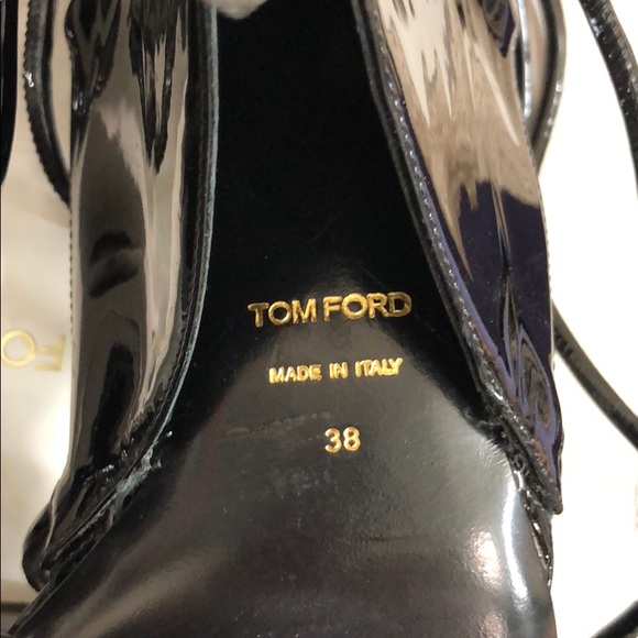 Tom Ford patent leather strappy sandal - Picture 5 of 7